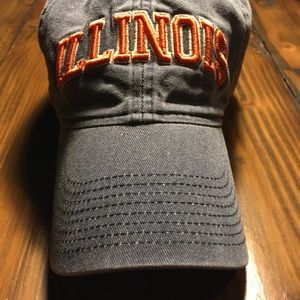 U of I University of Illinois Baseball Hat Vintage